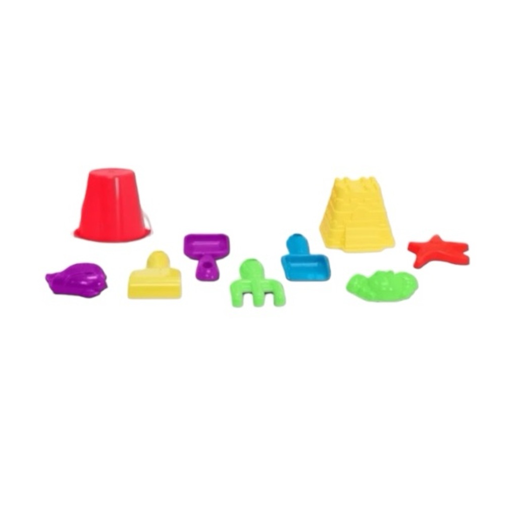 Play Day 12 Piece Bucket Beach Set Learning Toys - Picture 2 of 8